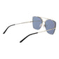 Ana Hickmann Gray Metal Sunglasses