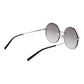 Ana Hickmann Gray Metal Sunglasses