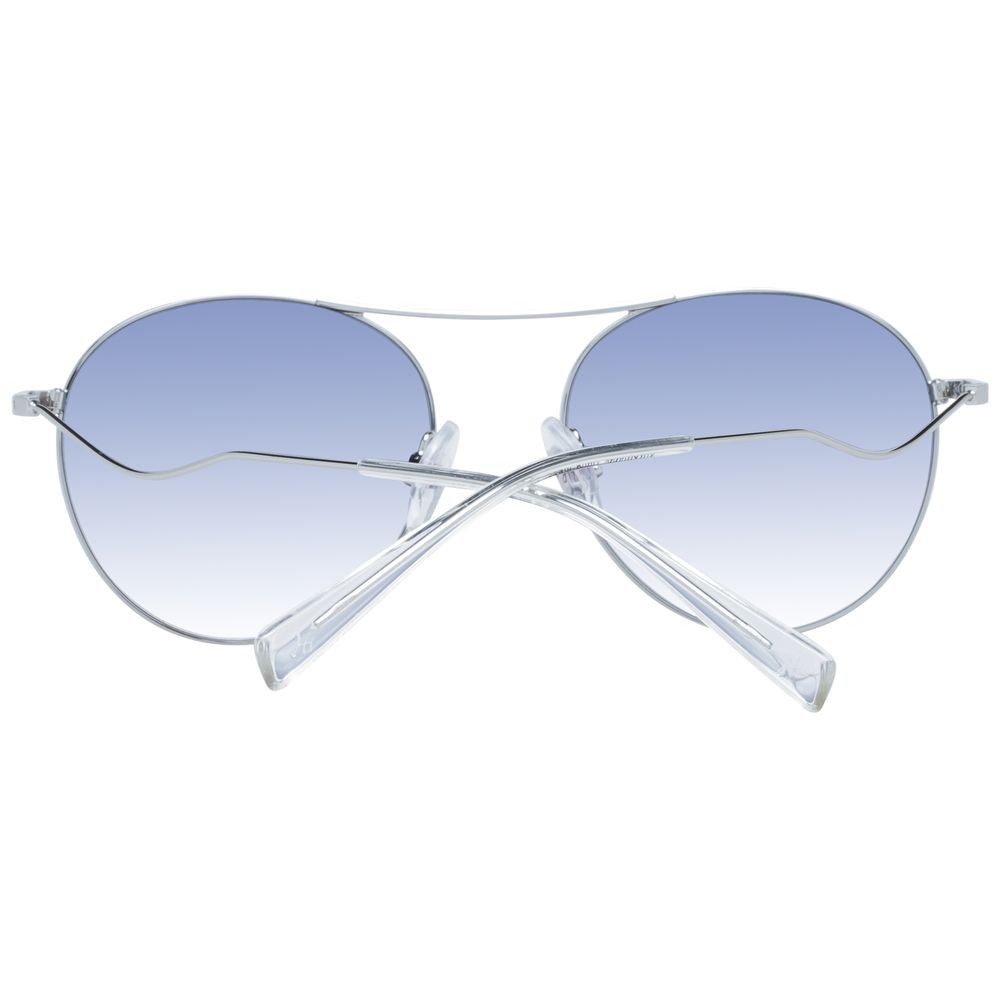 Ana Hickmann Gray Metal Sunglasses