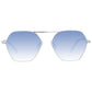 Ana Hickmann Gray Metal Sunglasses