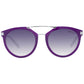 Ana Hickmann Purple Metal Sunglasses