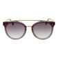 Ana Hickmann Brown Metal Sunglasses