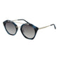 Ana Hickmann Blue Metal Sunglasses