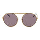 Ana Hickmann Gold Metal Sunglasses