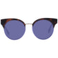 Ana Hickmann Brown Acetate Sunglasses