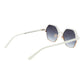 Ana Hickmann White Acetate Sunglasses