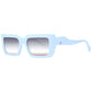 Ana Hickmann White Acetate Sunglasses