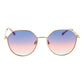 Ana Hickmann Gold Metal Sunglasses