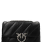 PINKO Black Lamb Leather Crossbody Bag
