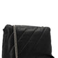 PINKO Black Lamb Leather Crossbody Bag