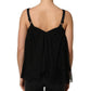 Dolce & Gabbana Black Sleeveless Floral Lace Tank Blouse Top