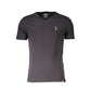 Aeronautica Militare Black Cotton Men's Shirt