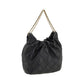 Tory Burch Black Calf Leather Bos Taurus Shoulder Bag