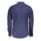 Tommy Hilfiger Blue Cotton Mens Shirt