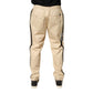 Dolce & Gabbana Beige Cotton Skinny Men Jogger Trouser Pants
