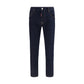 Dsquared² Blue Cotton Slim Fit Jeans