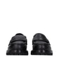 Off-White Black Leather Slip-On Loafers