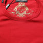 Dolce & Gabbana Red Goodluck 2023 Cotton Crew Neck T-shirt