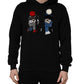 Dolce & Gabbana #dgfamily Black Cotton Hooded Men Sweatshirt Sweater