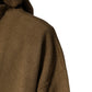 Dolce & Gabbana Brown Cotton Logo Coin Hooded Pullover Sweater