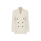 Brunello Cucinelli White Cotton Blazer