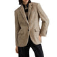 Brunello Cucinelli Beige Cashmere Blazer