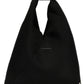 MM6 Maison Margiela Black Polyester Shoulder Bag