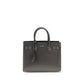 Saint Laurent Gray Calf Leather Bos Taurus Handbag