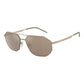 Emporio Armani Gold Metal Sunglasses