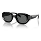 Emporio Armani Black Acetate Sunglasses