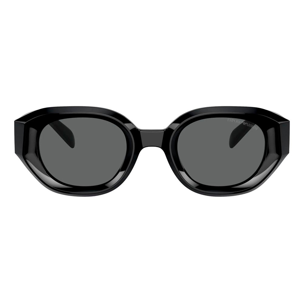 Emporio Armani Black Acetate Sunglasses