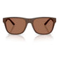 Emporio Armani Brown Acetate Sunglasses