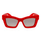 Ferragamo Multicolor Acetate Sunglasses