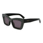 Ferragamo Black Acetate Sunglasses