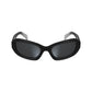 Karl Lagerfeld Black Injected Sunglasses