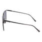 Ferragamo Gray Metal Sunglasses