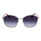 Liu Jo Gray Metal Sunglasses