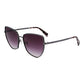 Liu Jo Gray Metal Sunglasses
