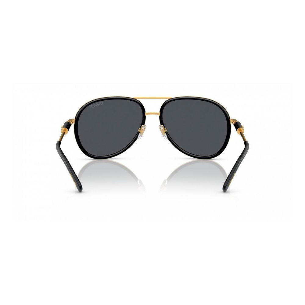 Versace Black Metal Sunglasses