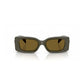 Versace Gray Acetate Sunglasses
