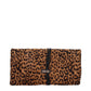 Roberto Cavalli Brown Horsehair Clutch Bag