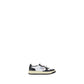 Autry White Calf Leather Bos Taurus Athletic Sneakers