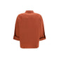 Brunello Cucinelli Brown Cotton Shirt