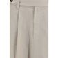 Brunello Cucinelli Beige Cotton Midi Skirt