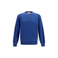 Brunello Cucinelli Blue Cotton Sweatshirt
