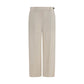 Brunello Cucinelli Beige Viscose Casual Pants