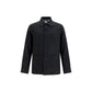 Brunello Cucinelli Black Linen Denim Jacket