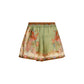 Zimmermann Multicolor Silk Bermuda Shorts
