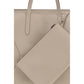 Brunello Cucinelli Beige Calf Leather Bos Taurus Shoulder Bag