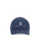 Brunello Cucinelli Blue Cotton Cap (Baseball Hat)